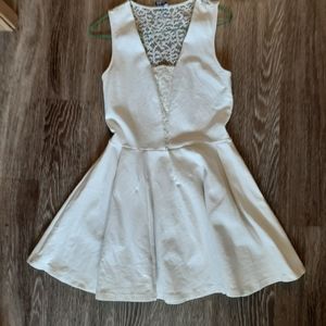 Lulu's white skater dress 💗4 for 20💗